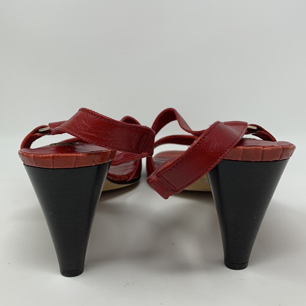 Brighton Rhodes Red pint madras heels - Picture 5 of 16